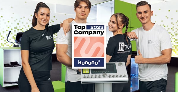 kununu verleiht fitbox das Siegel als „Top Company 2023“